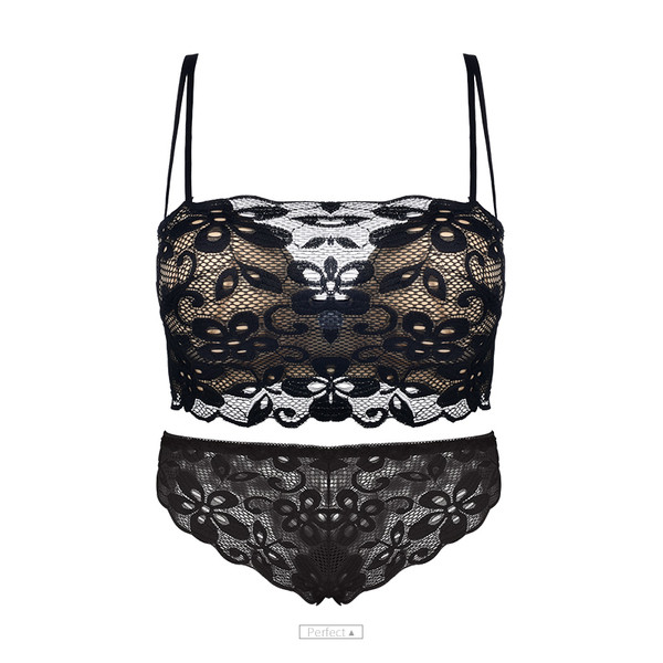 Set de lenjerie de dama din dantela in mai multe culori