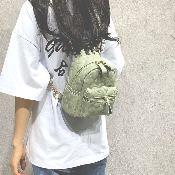 Rucsac casual dama cu fermoar din piele ecologica in trei culori