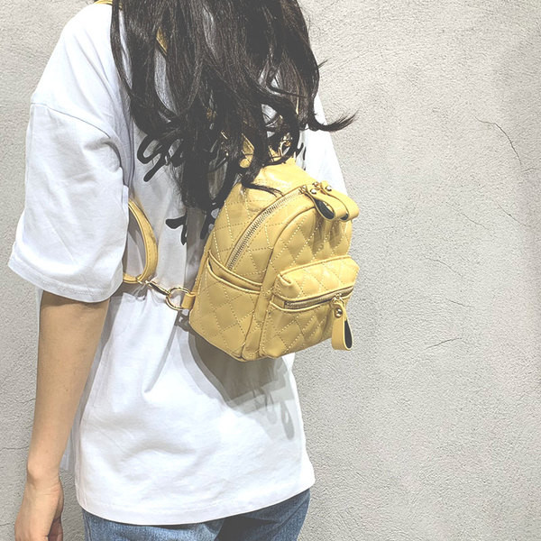 Rucsac casual dama cu fermoar din piele ecologica in trei culori