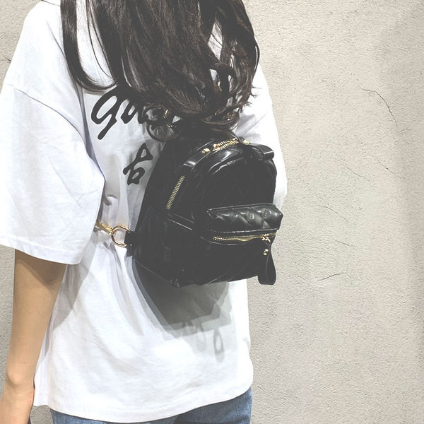 Rucsac casual dama cu fermoar din piele ecologica in trei culori