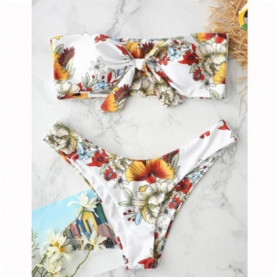 Γυναικείο μαγιό με floral πριντ σε διάφορα χρώματα