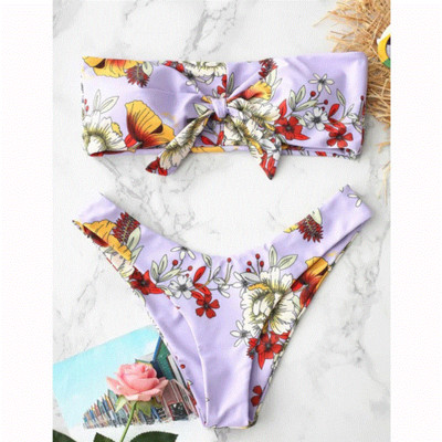 Γυναικείο μαγιό με floral πριντ σε διάφορα χρώματα