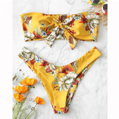 Γυναικείο μαγιό με floral πριντ σε διάφορα χρώματα
