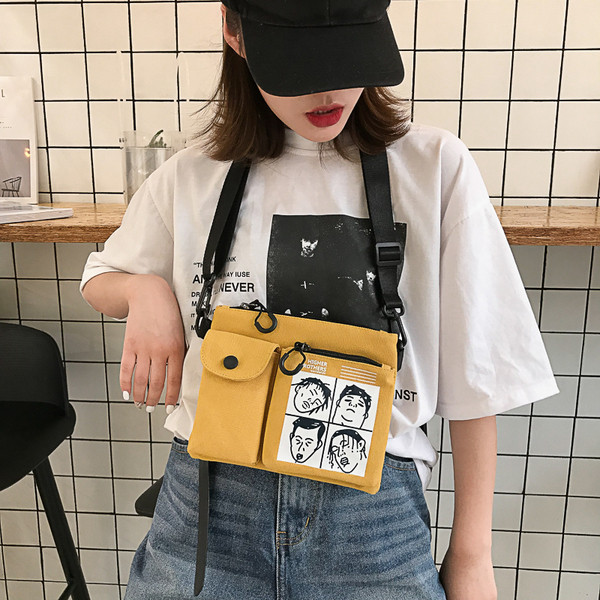 Geanta casual dama din piele ecologica cu aplicatie in trei culori