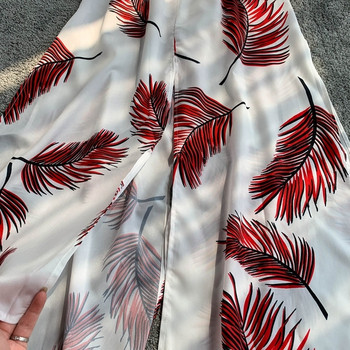 Rochie de dama cu fanta si bretele subtiri