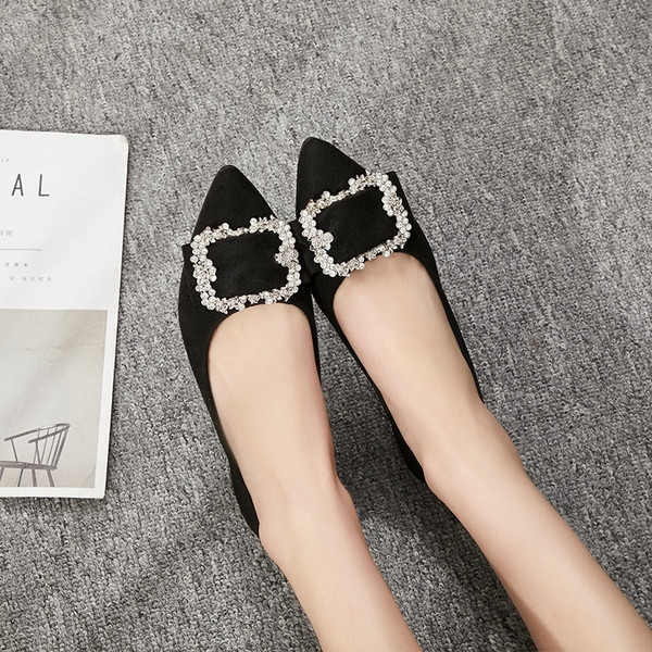 Pantofi casual dama din piele intoarsa ecologica in trei culori cu catarama