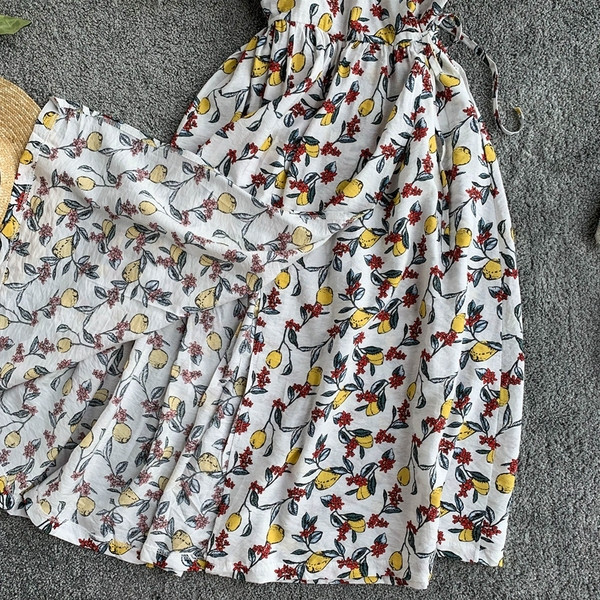 Дамска модерна  рокля с V-образно деколте в два цвята