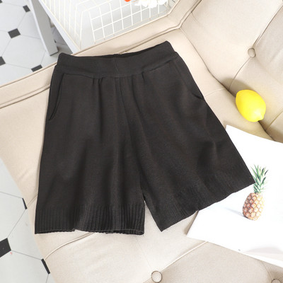 Модерни къси дамски панталони с висока талия в различни цветове