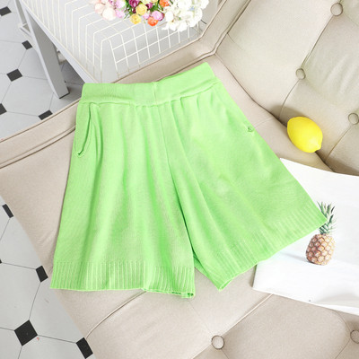 Модерни къси дамски панталони с висока талия в различни цветове