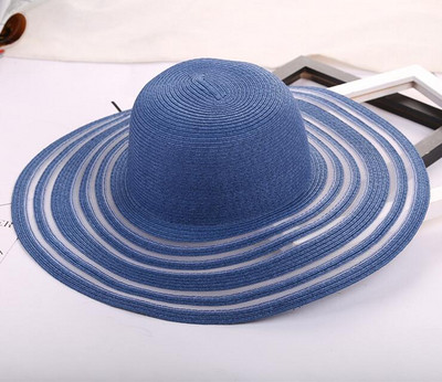 Модерна дамска шапка подходяща за плаж в няколко цвята