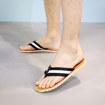 Мъжки чехли през пръсти в няколко цвята