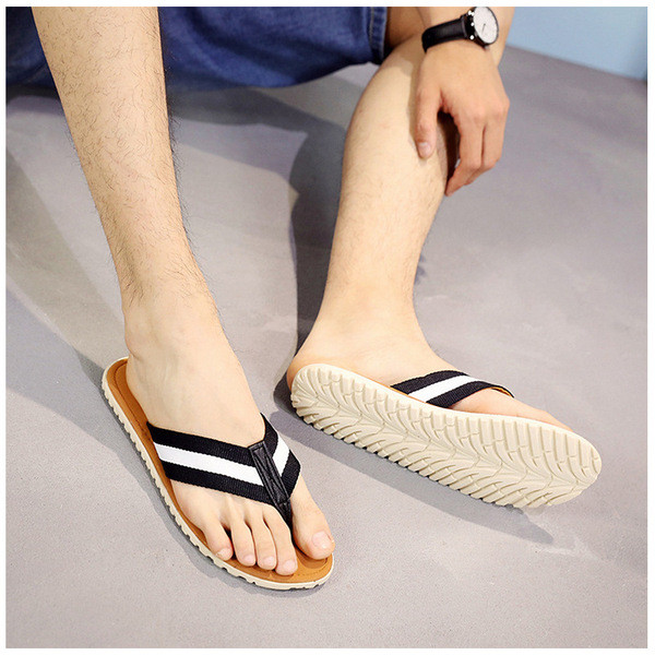 Мъжки чехли през пръсти в няколко цвята