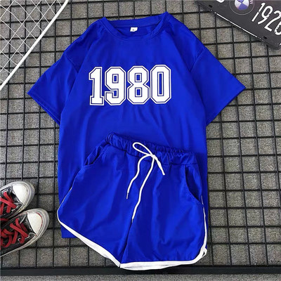 Спортен дамски комплект от две части в различни цветове