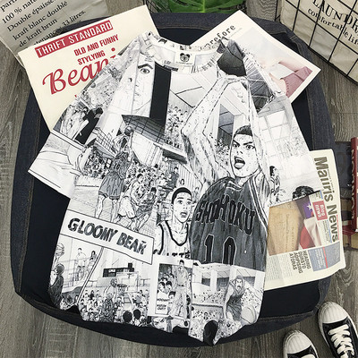 Модерна дамска тениска широк модел в няколко цвята