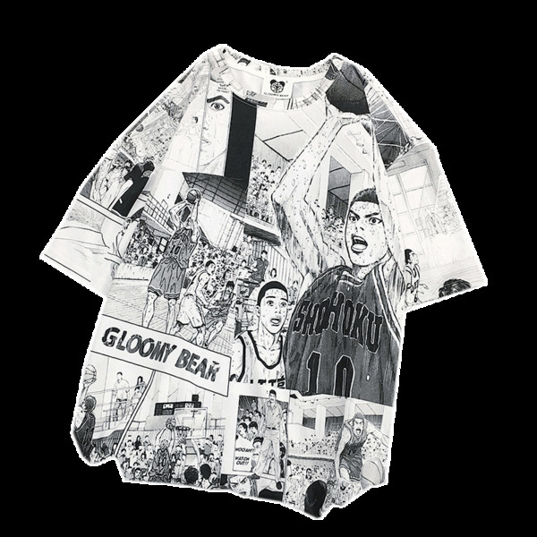 Модерна дамска тениска широк модел в няколко цвята