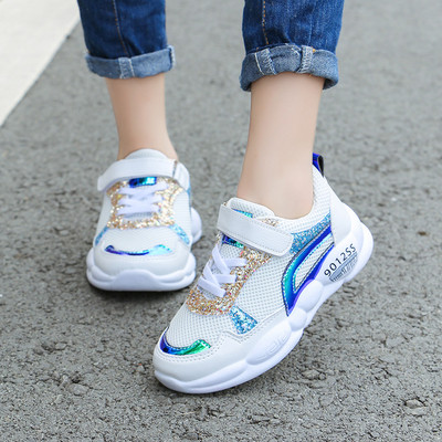 Нов модел детски маратонки-в два цвята за момичета