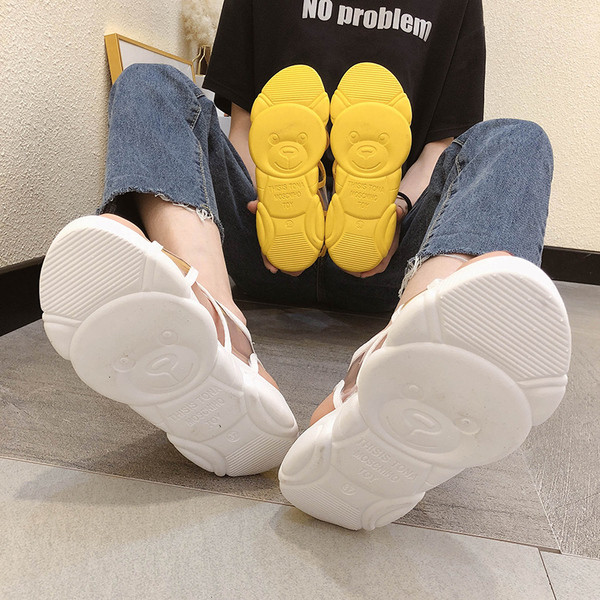 Нов модел дамски силиконови сандали в няколко цвята