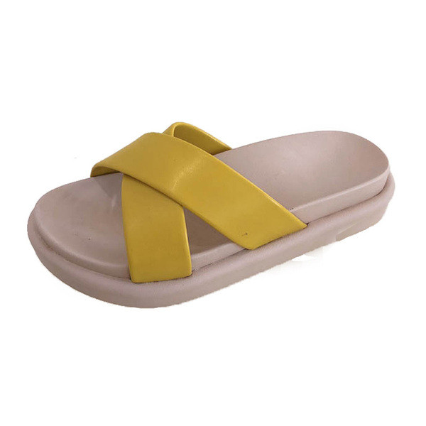 Ежедневни дамски чехли от еко кожа в четири цвята 