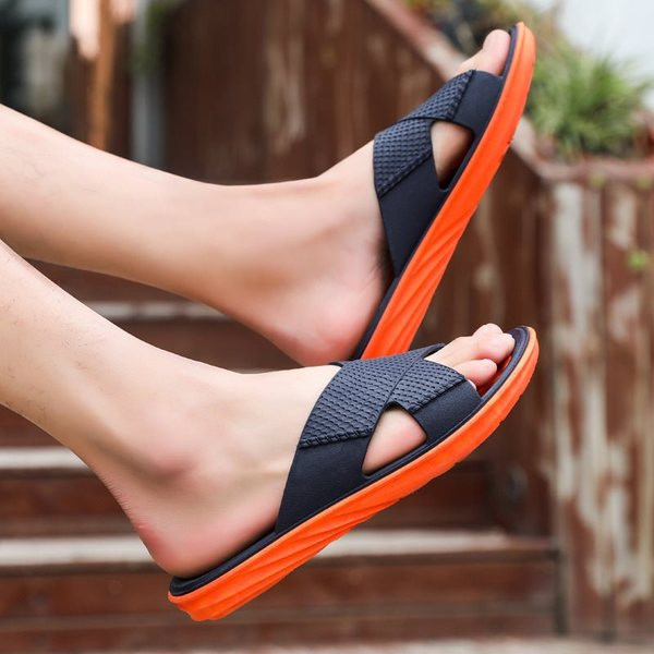 Ежедневни  мъжки чехли в четири цвята