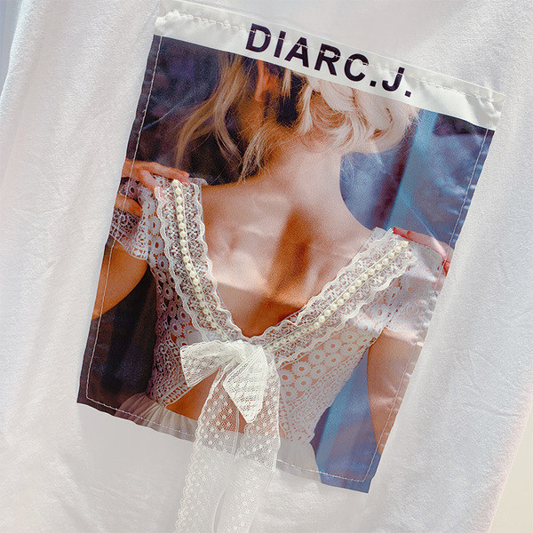 Tricou dama cu aplicatie in mai multe culori