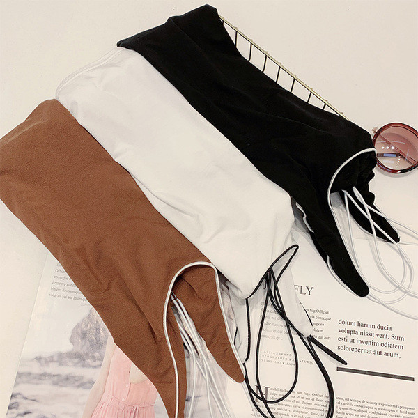 Maieu de damă cu bretele subțiri în trei culori