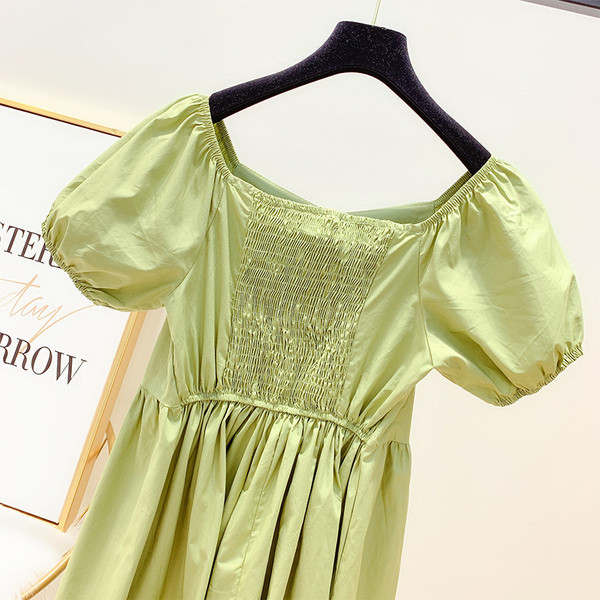 Rochie de vara dama cu maneci scurte in trei culori