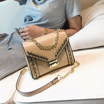 Geanta de dama eleganta cu decor metalic in trei culori