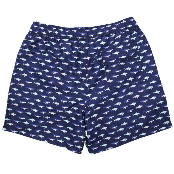 Costum de baie barbati cu sireturi tip pantaloni scurti cu buzunar