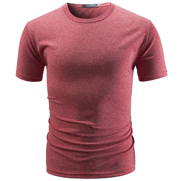 Tricou barbatesc model simplu in trei culori