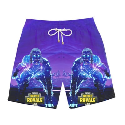 Costum de baie pentru bărbați cu aplicație și cravate în trei culori