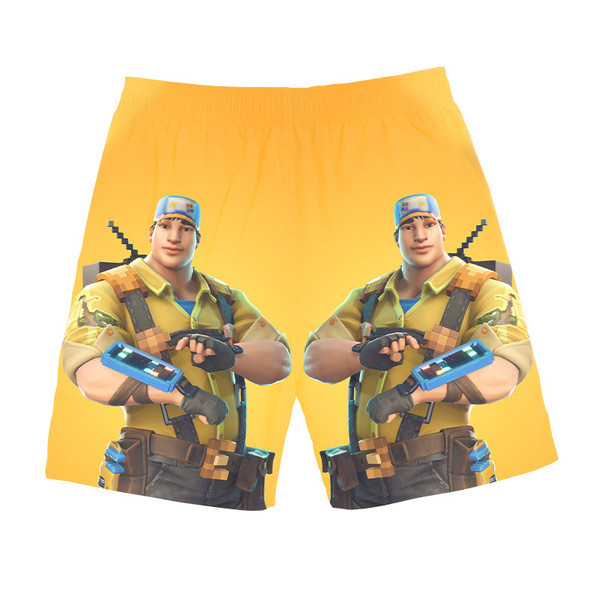 Costum de baie pentru bărbați cu aplicație și cravate în trei culori