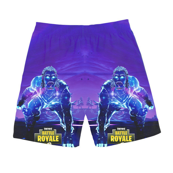 Costum de baie pentru bărbați cu aplicație și cravate în trei culori