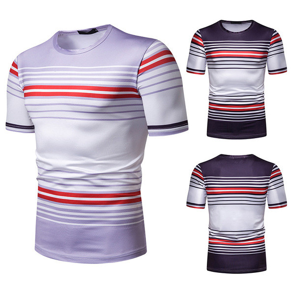 Мъжка тениска с къс ръкав в  два цвята