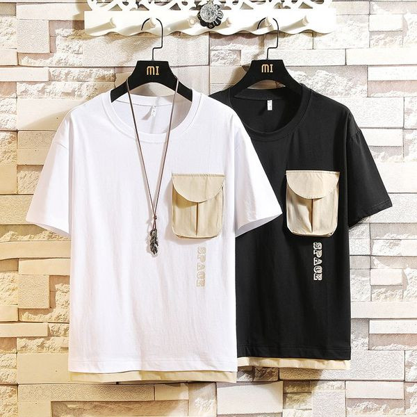 Tricou barbatesc model nou in trei culori cu buzunar