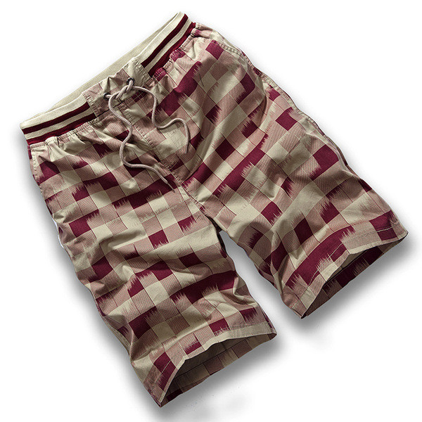 Pantaloni moderni 3/4 cu cravate si buzunar in mai multe culori