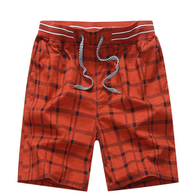 Pantaloni scurți pentru bărbați cu cravate și elastic în mai multe culori