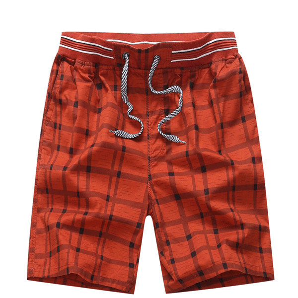 Pantaloni scurți pentru bărbați cu cravate și elastic în mai multe culori