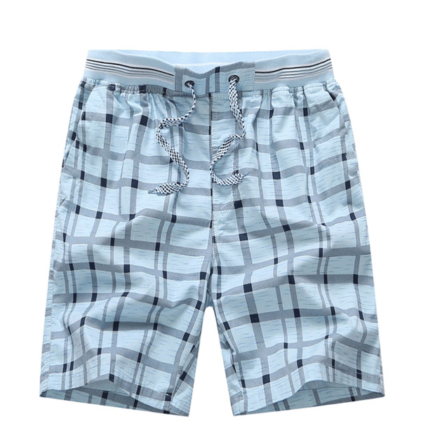 Pantaloni scurți pentru bărbați cu cravate și elastic în mai multe culori