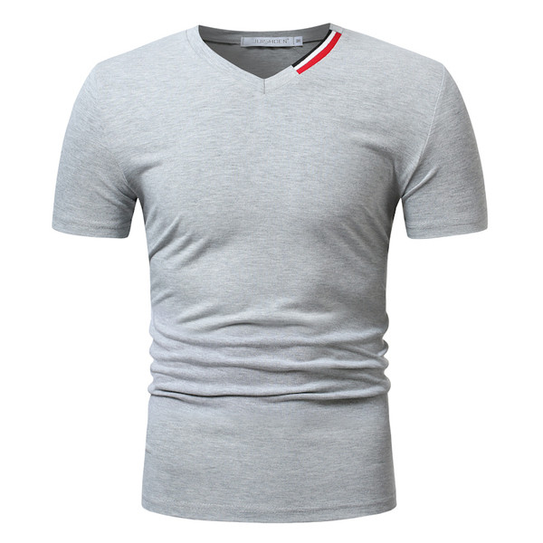 Tricou barbatesc modern cu maneca scurta model simplu