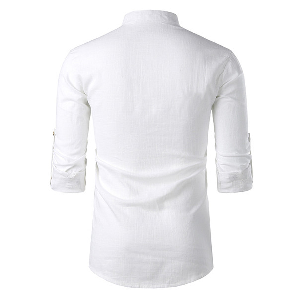 Cămașă bărbătească cu buzunar în trei culori