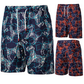 Pantaloni scurți de plajă pentru bărbați în două culori