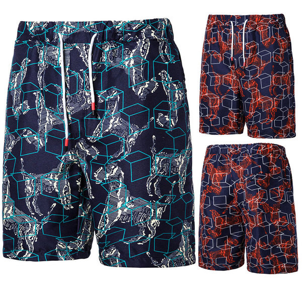 Pantaloni scurți de plajă pentru bărbați în două culori