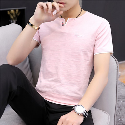 Tricou casual barbatesc in trei culori cu broderie