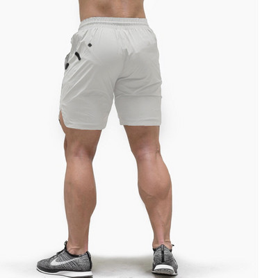 Pantaloni casual barbatesti cu inscriptie si cravate in trei culori