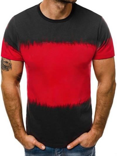 Tricou casual barbatesc cu maneca scurta in mai multe culori