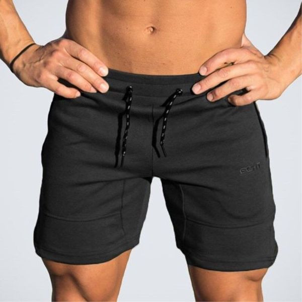 Pantaloni scurti sport cu elastic și legături în talie în trei culori