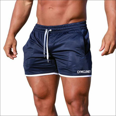 Sport férfi rövidnadrág elasztikus derékkal, több színben