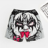 Мъжки летни къси панталони подходящи за плаж с апликация