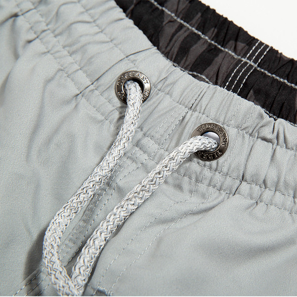 Мъжки летни къси панталони подходящи за плаж с апликация