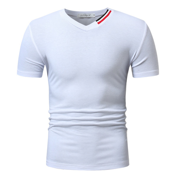 Tricou barbatesc model uni cu maneca scurta in mai multe culori